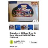 N - DEPT 56 SNOW VILLAGE GUS
