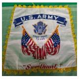 N - US ARMY SWEETHEART PILLOW COVER (B68)