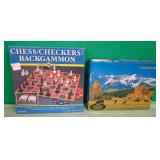N - MULTI-GAME SET, JIGSAW PUZZLE (B61)