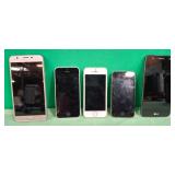 N - MIXED LOT OF USED SMARTPHONES (B63)