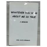 N - JOE BERGMAN MEMOIR SIGNED (A290)
