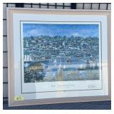 403 - MAXWELL MAY EAST GREENWICH COVE SIGNED PRINT