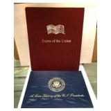 313 - PRESIDENTS & STATES COIN ALBUMS EMPTY (21)