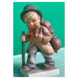 N - LITTLE CELLIST PORCELAIN FIGURINE W GERMANY