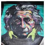 N - EINSTEIN POP-ART PORTRAIT ART (A35)
