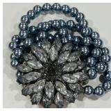 MULTI-LAYERED SUNFLOWER BRACELET