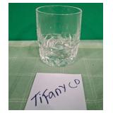 N - TIFFANY & CO CRYSTAL TUMBLER (B99)