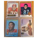 N - FOUR COLLECTIBLE FOOTBALL CARDS (24)
