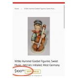 N - TWO GOEBEL HUMMEL FIGURINES SWEET MUSIC