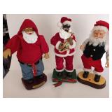 3 Musical Santas 3 Musical Santas