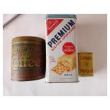 3 Vtg Tins 3 Vtg Tins