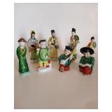 Vtg Asian Figurines (8) Vtg Asian Figurines (8)