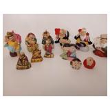 12 Miniature Asian Figurines 12 Miniature Asian Figurines