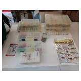 Fishing Gear in Divider Boxes w/Bag Fishing Gear in Divider Boxes w/Bag