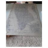 Vtg New York City Map Vtg New York City Map