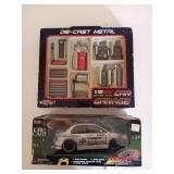 Die Cast Car and Garage Set Die Cast Car and Garage Set