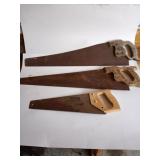 3 vtg Saws 3 vtg Saws