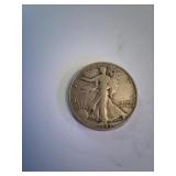 Liberty Standing Silver Half Dollar 1942S Liberty Standing Silver Half Dollar 1942S