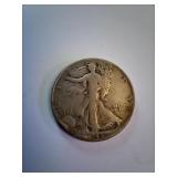 Liberty Standing Silver Half Dollar 1945 Liberty Standing Silver Half Dollar 1945