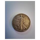 Liberty Standing Silver Half Dollar 1945D Liberty Standing Silver Half Dollar 1945D