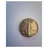 Liberty Standing Silver Half Dollar 1946D Liberty Standing Silver Half Dollar 1946D