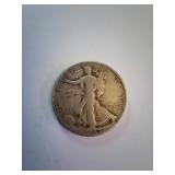 Liberty Standing Silver Half Dollar 1947D Liberty Standing Silver Half Dollar 1947D