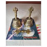 Buddhism Vajra and Bells with Book