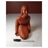 8x5" Abbey Press 1972 Statue
