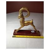 8" Brass Gazelle