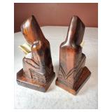 8" Pair of Studious Monk Bookends