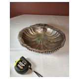 Blackinton Silverplate 12" Footed Scallop dish