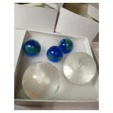 .75" to 1.5" Globe Marbles