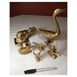 Brass Birds 3" to 9"