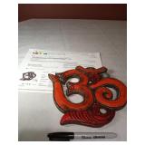 Tibetan OM Guard Wood 9"