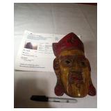Vajra 10" Wood Mask