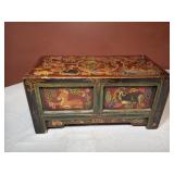 16x8x8" Super Cool Hand Painted Box