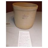 Annie Oakley 2 gallon Crock, no Cracks read pic