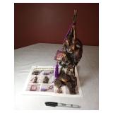 13" Bronze Statue Saraswati Sarasvati