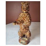 14" Ezra Brooks Bear Canteen