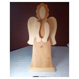 22" Wooden Angel