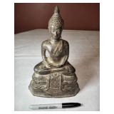 9" Cast Iron Buddha
