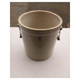 Vtg 6 Gallon Crock with Handles, No Chips or Crack