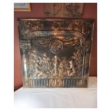 31x31" Formed Metal Cherub Panel