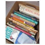 Box of Books on "Home Remedies and Weaving"
