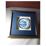 Good Luck Dragon Shadow Box 9x9"