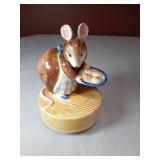 6" Schmid Music Box "Appley Dapply" Beatrix Potter