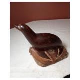 10" Hand Carved Ironwood Seal "Heavy"