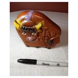 6" Taurus Piggy Bank, Japan 60