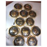 12 Signs of Zodiac 7 1/2" Frames