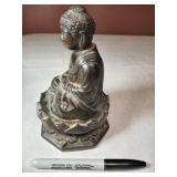 6 1/2" Solid Brass Buddha
